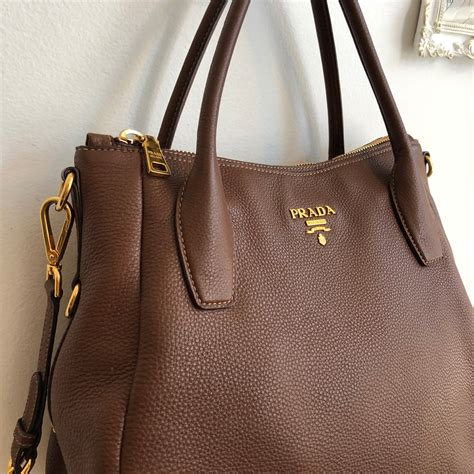 brown prada tote bag|Mehr.